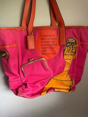 Coach bonnie cashin tote bag